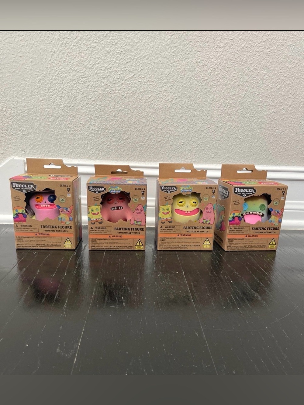 Fuggler Series 2 Farting
Figures - set of 4